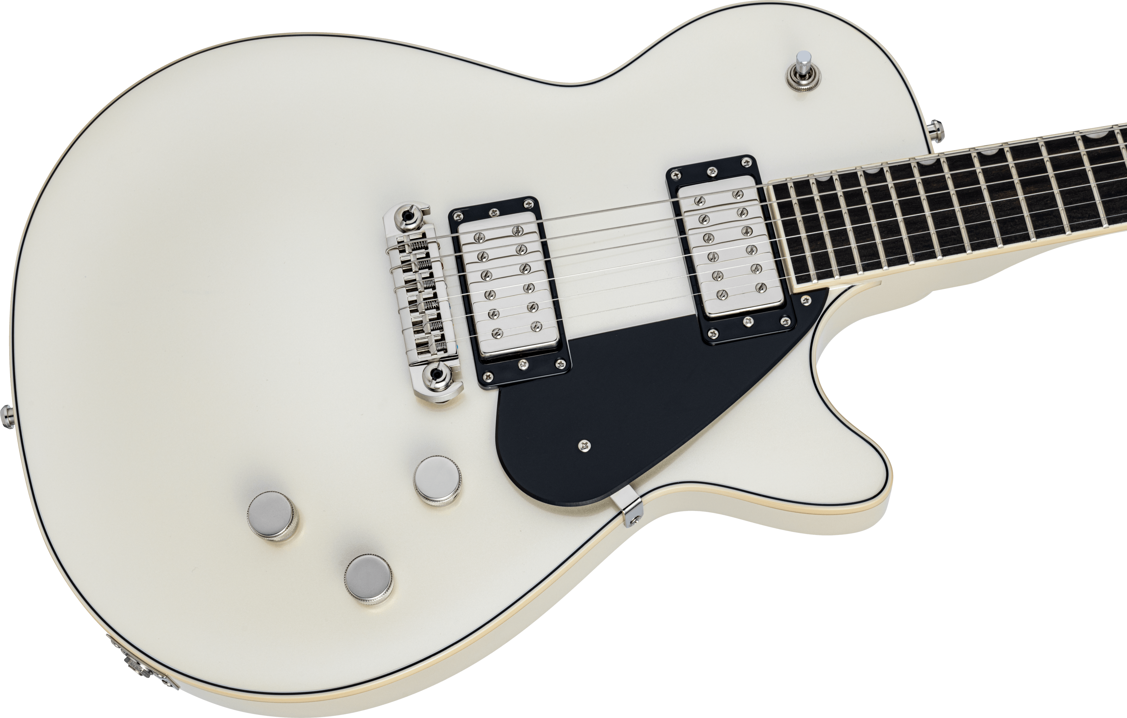 Gretsch Electromatic Premier Jet 2h Ht Eb - 18/03 - Vintage Pearl - Guitare Électrique Single Cut - Variation 2