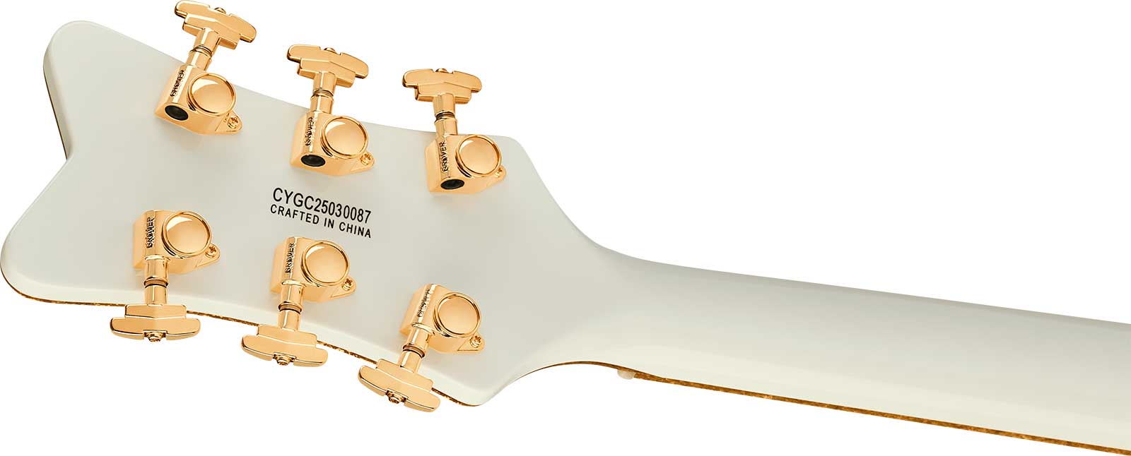 Gretsch Falcon Hollowbody Sc Bigsby Synchromatic 2h Trem Eb - Snowcrest White - Guitare Électrique 1/2 Caisse - Variation 3