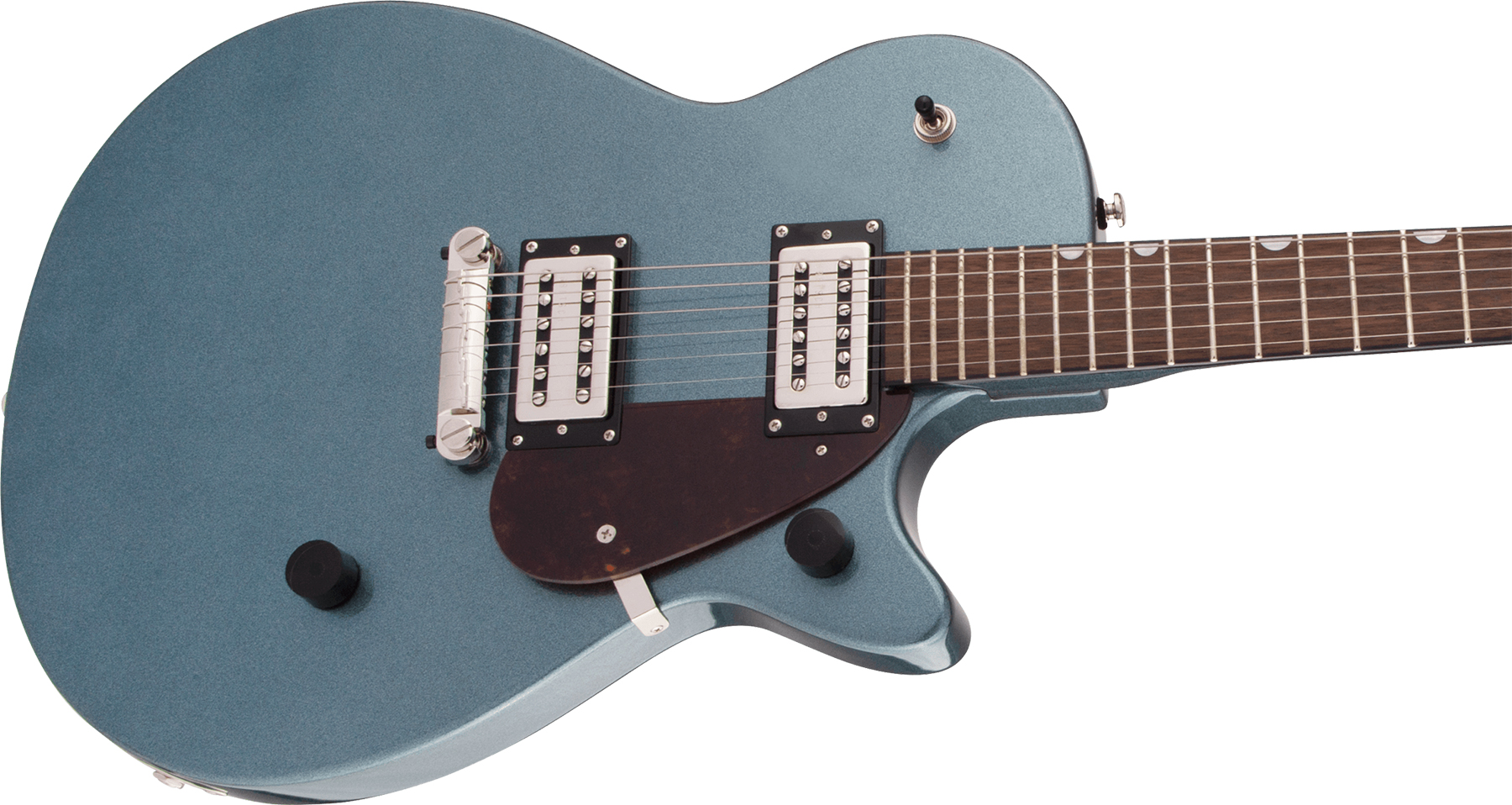 Gretsch G2210 Streamliner Junior Jet Club Hh Ht Lau - Gunmetal - Guitare Électrique Single Cut - Variation 2