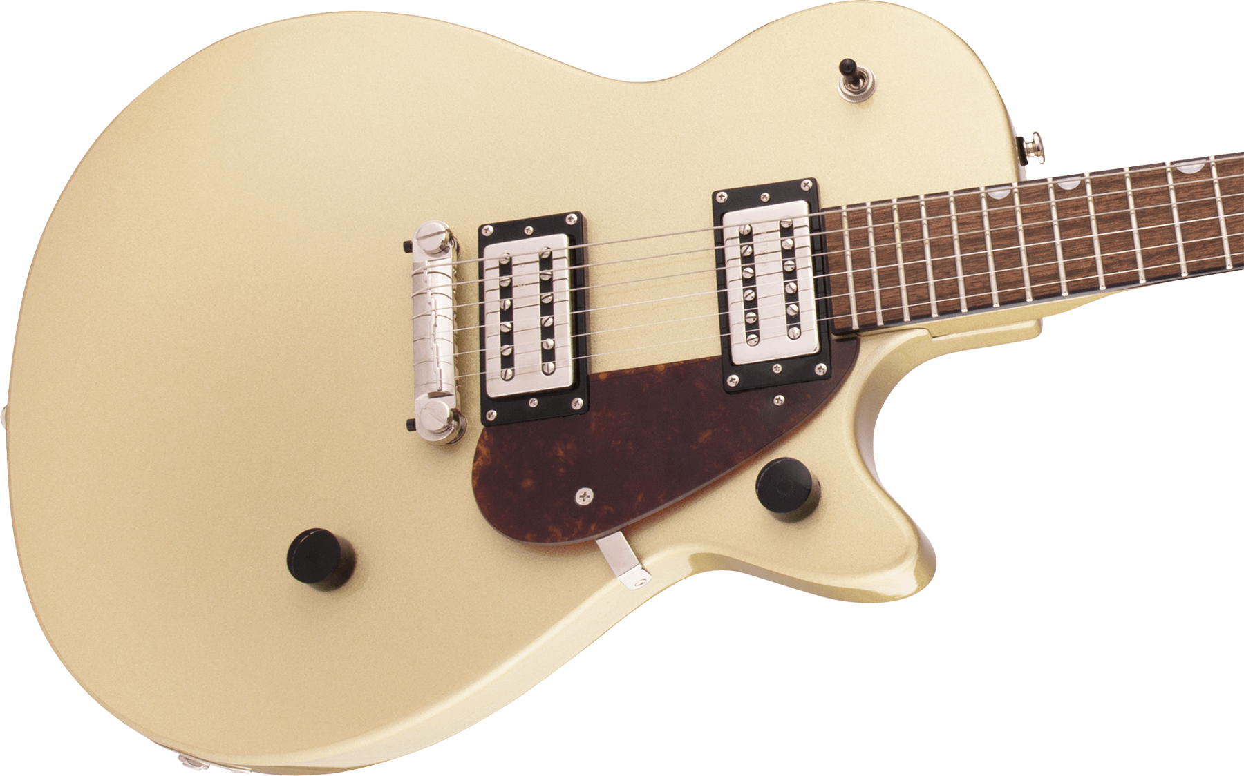 Gretsch G2210 Streamliner Junior Jet Club Hh Ht Lau - Gold Dust - Guitare Électrique Single Cut - Variation 2