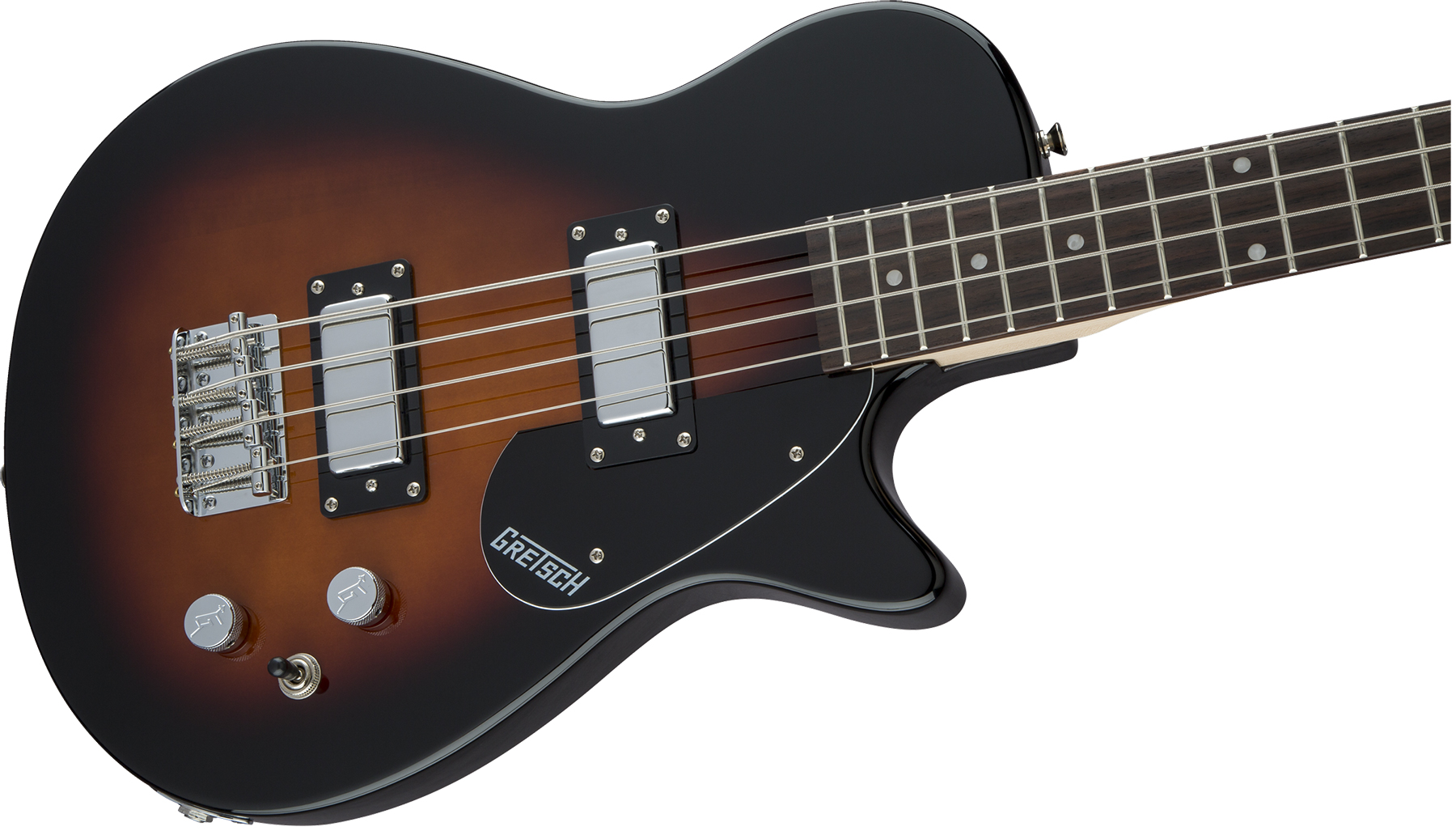 Gretsch G2220 Electromatic Junior Jet Bass Ii Short-scale 2019 Hh Wal - Tobacco Sunburst - Basse Électrique Enfants - Variation 2