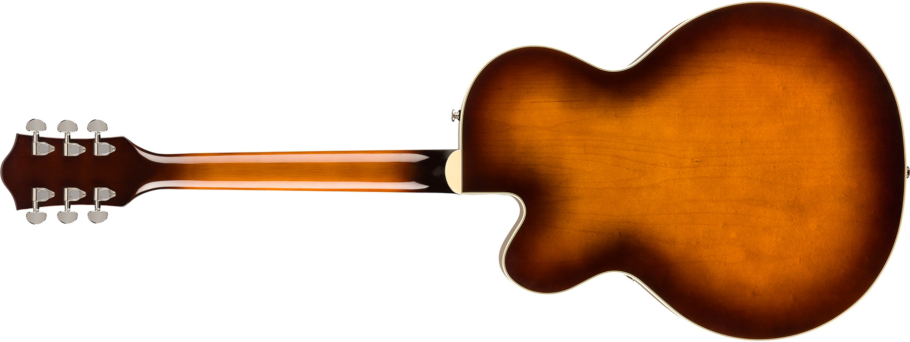 Gretsch G2420t Streamliner Hollow Body Bigsby 2h Trem Lau - Robusto Burst - Guitare Électrique 3/4 Caisse & Jazz - Variation 1
