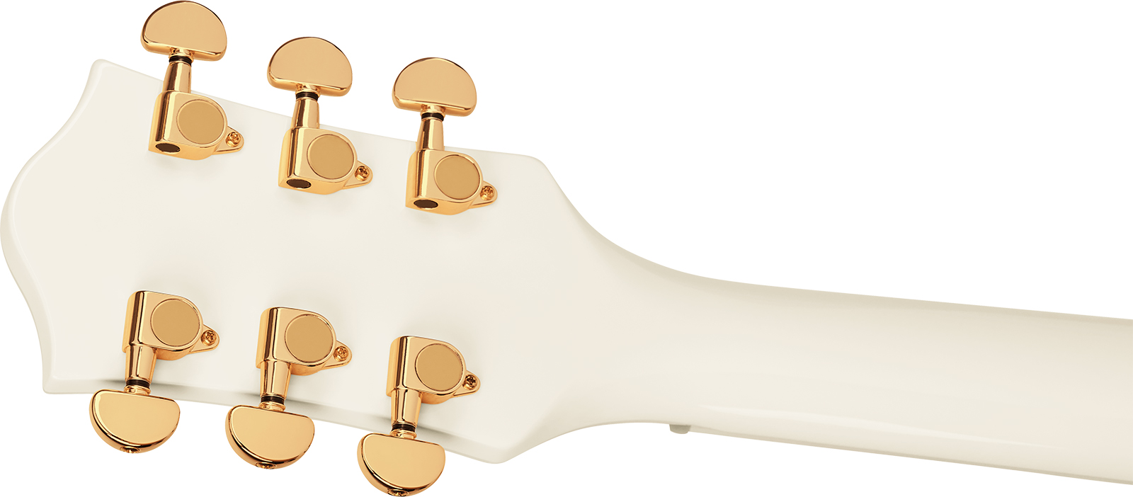 Gretsch G2420tg Streamliner Hollow Body Bigsby Ltd 2h Trem Lau - Vintage White - Guitare Électrique 1/2 Caisse - Variation 3