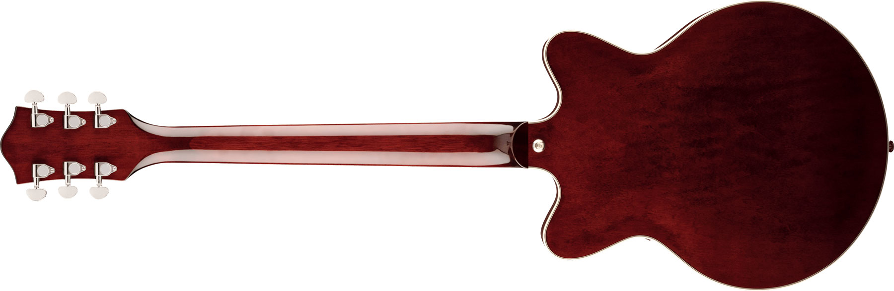 Gretsch G2655t Streamliner Center Block Jr Dc Bigsby Hh Trem Lau - Walnut Stain - Guitare Électrique Double Cut - Variation 1