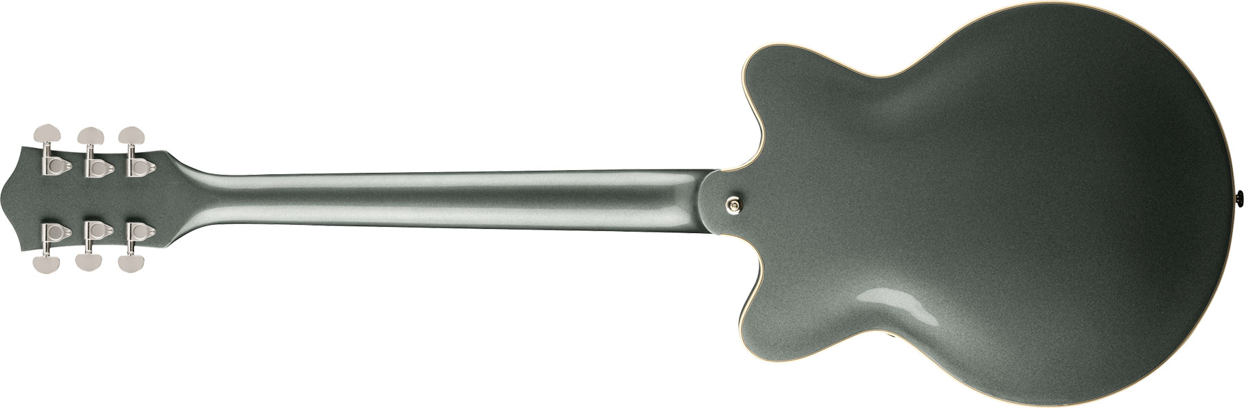 Gretsch G2655t Streamliner Center Block Jr Dc Bigsby Hh Trem Lau - Stirling Green - Guitare Électrique Double Cut - Variation 1