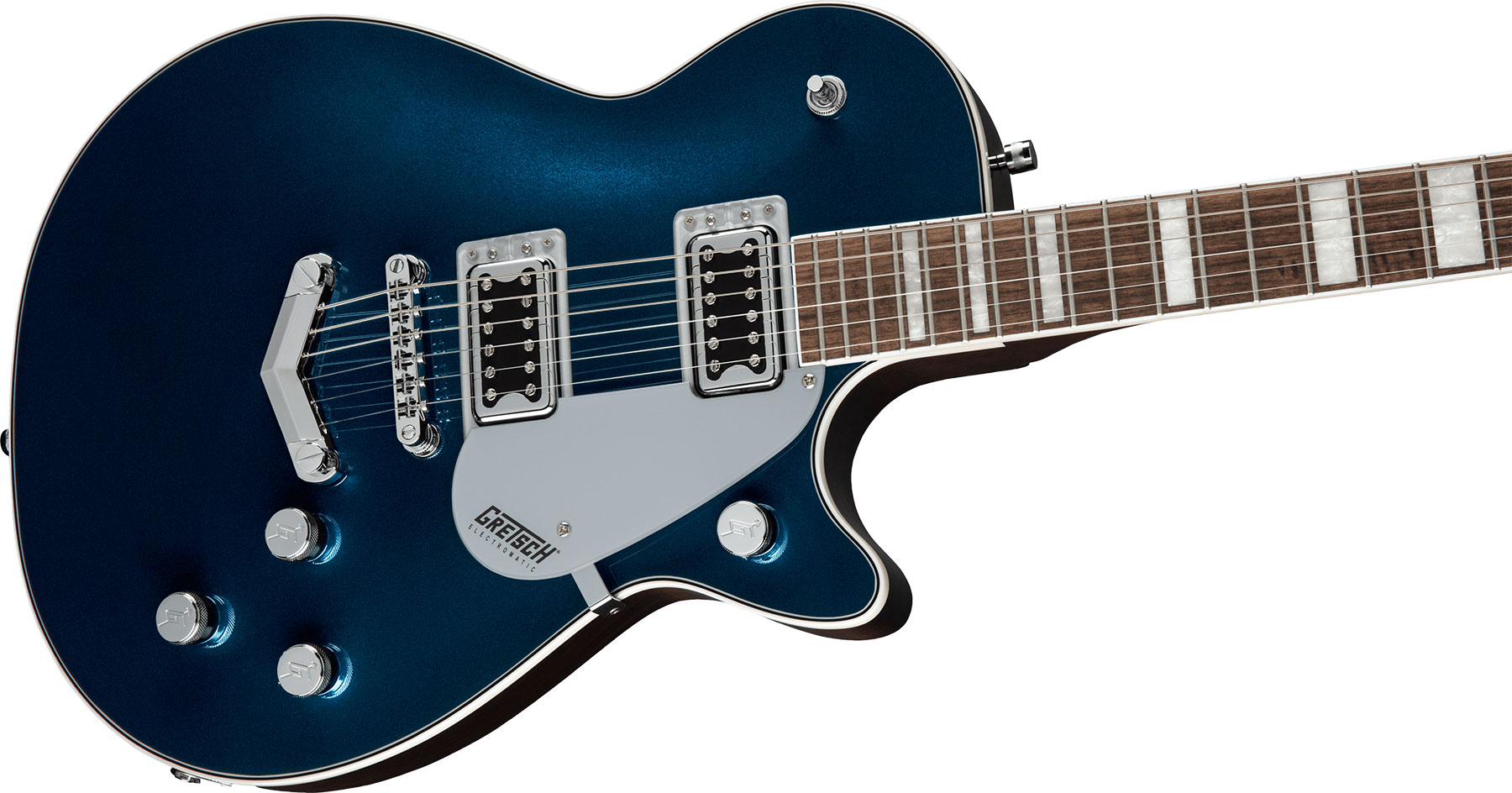 Gretsch G5220 Jet Bt Singlecut Vstoptail Electromatic Hh Ht Lau - Midnight Sapphire - Guitare Électrique Single Cut - Variation 2