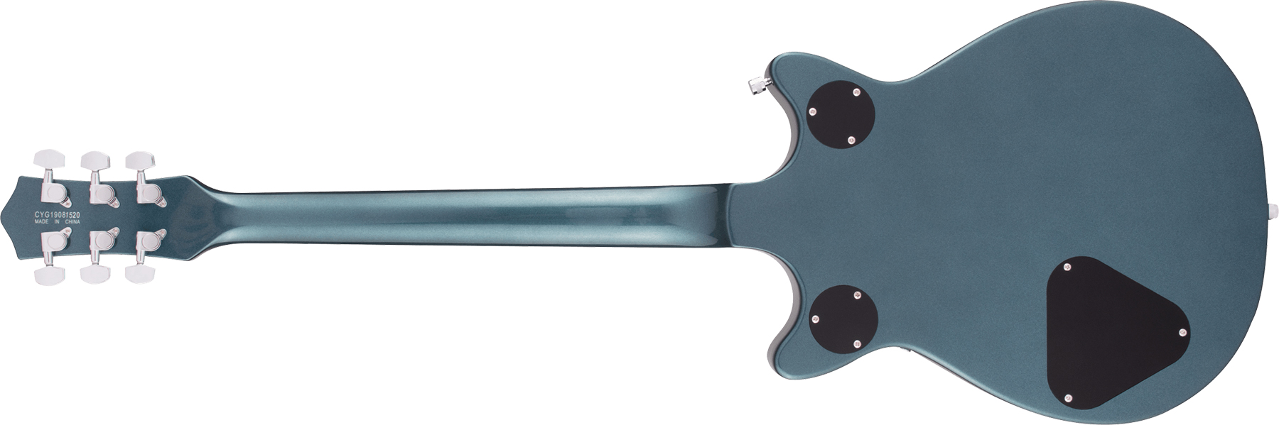 Gretsch G5222 Electromatic Double Jet Bt V-stoptail Hh Ht Lau - Jade Grey Metallic - Guitare Électrique Double Cut - Variation 1