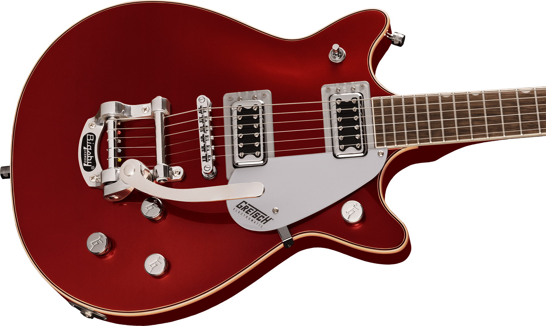 Gretsch G5232t Bigsby Electromatic Double Jet Ft 2h Trem Lau - Firestick Red - Guitare Électrique Double Cut - Variation 2