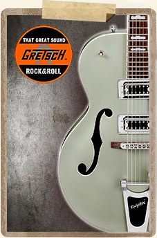 Gretsch G5420t Electromatic Hollow Body - Aspen Green Gloss - Guitare Électrique 1/2 Caisse - Variation 2
