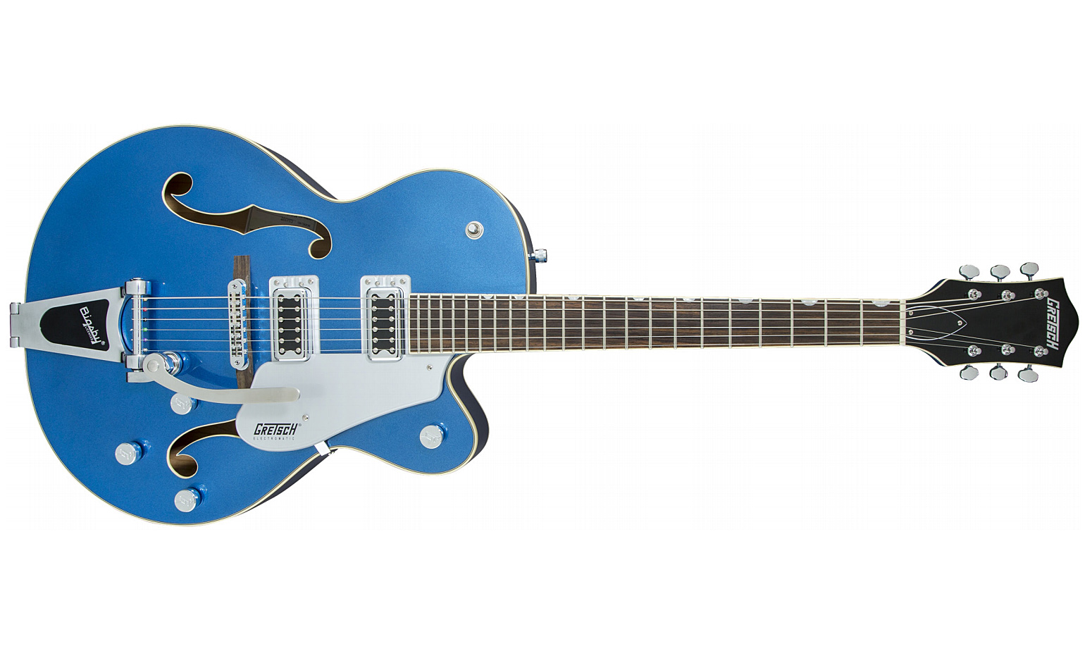 Gretsch G5420t Electromatic Hollow Body 2016 - Fairlane Blue - Guitare Électrique 3/4 Caisse & Jazz - Variation 1