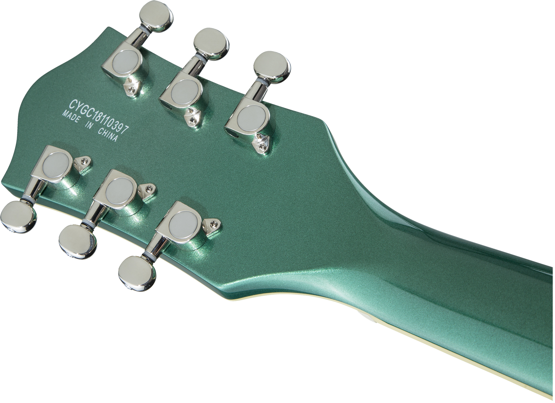 Gretsch G5622t Center Bloc Double Cut Bigsby Electromatic 2019 Hh Lau - Georgia Green - Guitare Électrique 1/2 Caisse - Variation 3