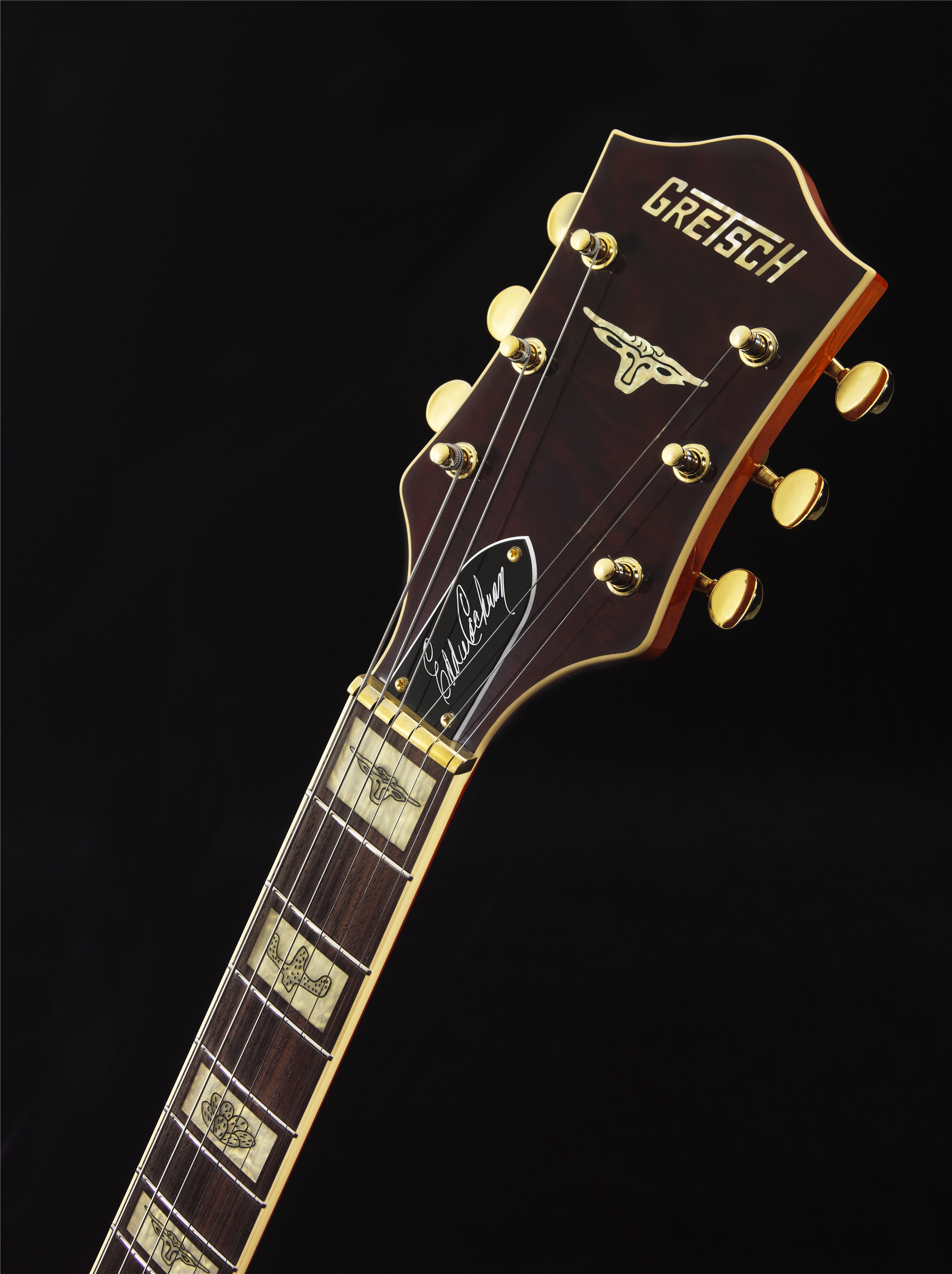 Gretsch G6120 Eddie Cochran Signature - Western Maple Stain - Guitare Électrique 3/4 Caisse & Jazz - Variation 3