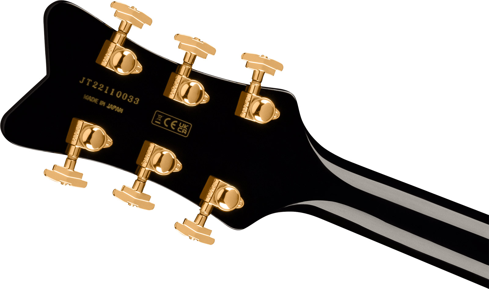Gretsch G6134tg Paisley Penguin Bigsby Pro Jap 2h Trem Eb - Black Paisley - Guitare Électrique Single Cut - Variation 3