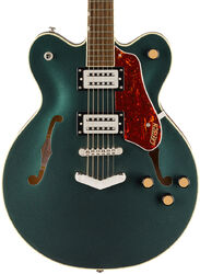 Guitare électrique 1/2 caisse Gretsch Streamliner Center Block Double-Cut G2622 V-Stoptail - Cadillac green