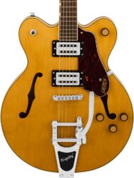 Guitare électrique 1/2 caisse Gretsch G2622T Streamliner Center Block Double-Cut Bigsby - Village amber