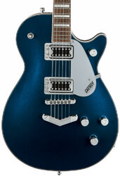 Guitare électrique single cut Gretsch G5220 Electromatic Jet BT Single-Cut with V-Stoptail - midnight sapphire