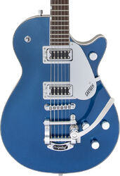 Guitare électrique single cut Gretsch G5230T Electromatic Jet FT Single-Cut with Bigsby - Aleutian blue