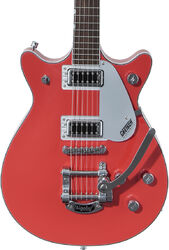 Guitare électrique double cut Gretsch G5232T Electromatic Double Jet FT with Bigsby - Tahiti red