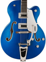 Guitare électrique 1/2 caisse Gretsch G5420T Electromatic Classic Hollow Body Single-Cut with Bigsby - Azure metallic