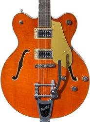 Guitare électrique 1/2 caisse Gretsch G5622T Electromatic Center Block Double-Cut with Bigsby - Orange stain