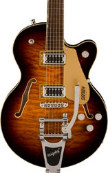 Guitare électrique 1/2 caisse Gretsch G5655T-QM Electromatic Center Block Jr. Single-Cut - Sweet tea