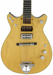 Guitare électrique double cut Gretsch Malcolm Young G6131-MY Signature Jet - Aged natural