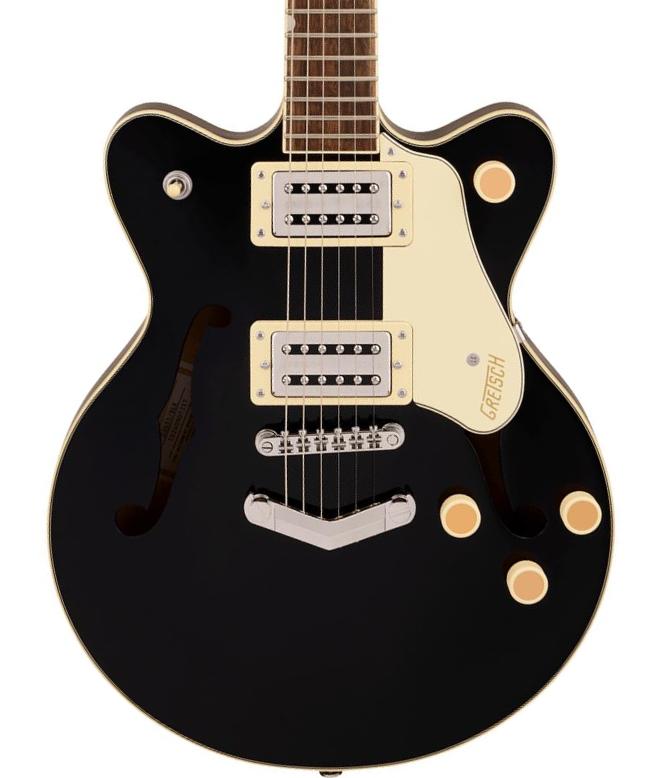 Guitare électrique double cut Gretsch G2655 Streamliner JR DC - black