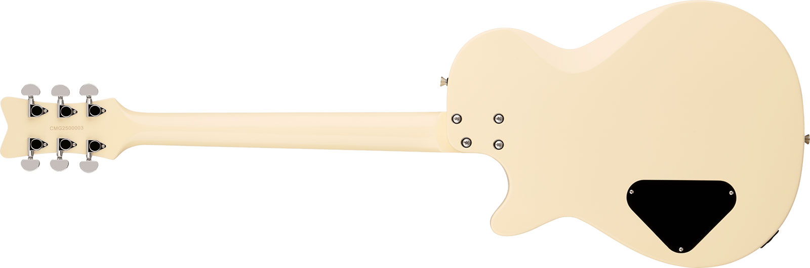 Gretsch Jet 1 Pickup Streamliner 1h Ht Lau - Vintage White - Guitare Électrique Single Cut - Variation 1