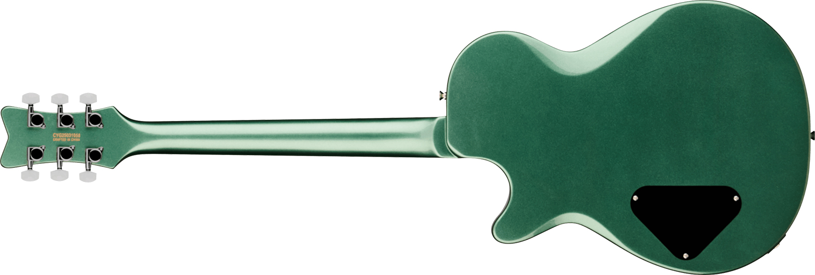 Gretsch Jet Club 1-pickup Electromatic 1h Ht Rw - Steel Olive - Guitare Électrique Single Cut - Variation 1