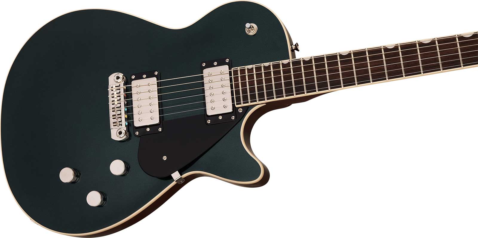 Gretsch Jet Electromatic 2h Ht Rw - Cadillac Green - Guitare Électrique Single Cut - Variation 2