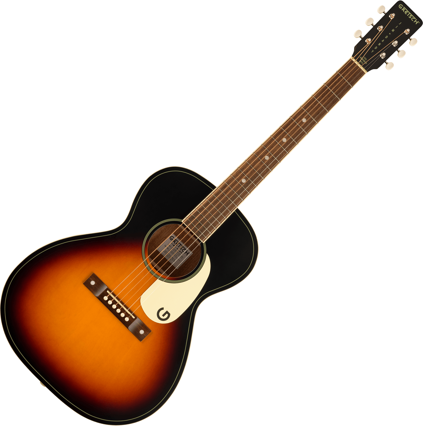 Gretsch Jim Dandy Concert Shsc Tout Tilleul Noy - Rex Burst - Guitare Folk - Variation 5