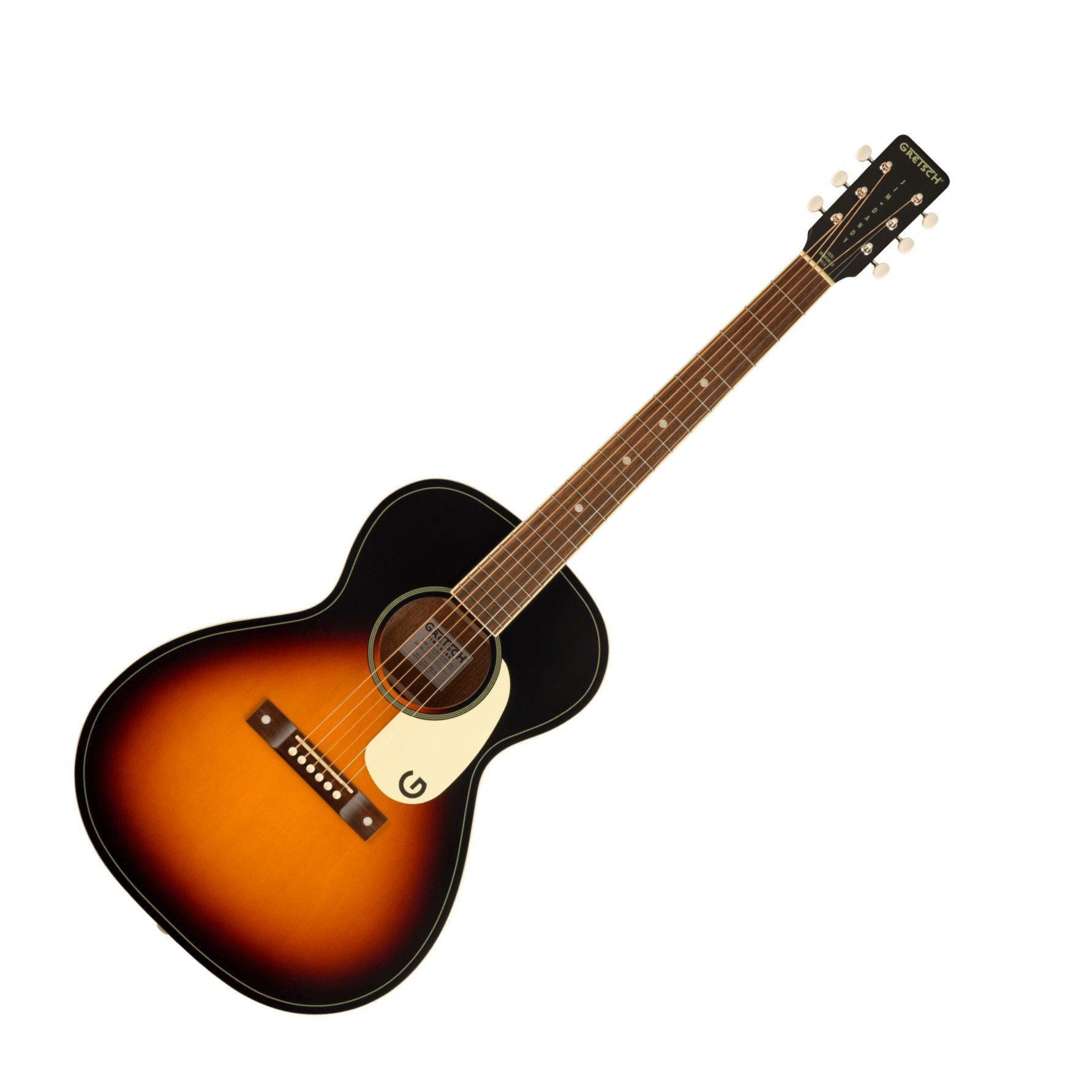 Gretsch Jim Dandy Concert Shsc Tout Tilleul Noy - Rex Burst - Guitare Folk - Variation 1