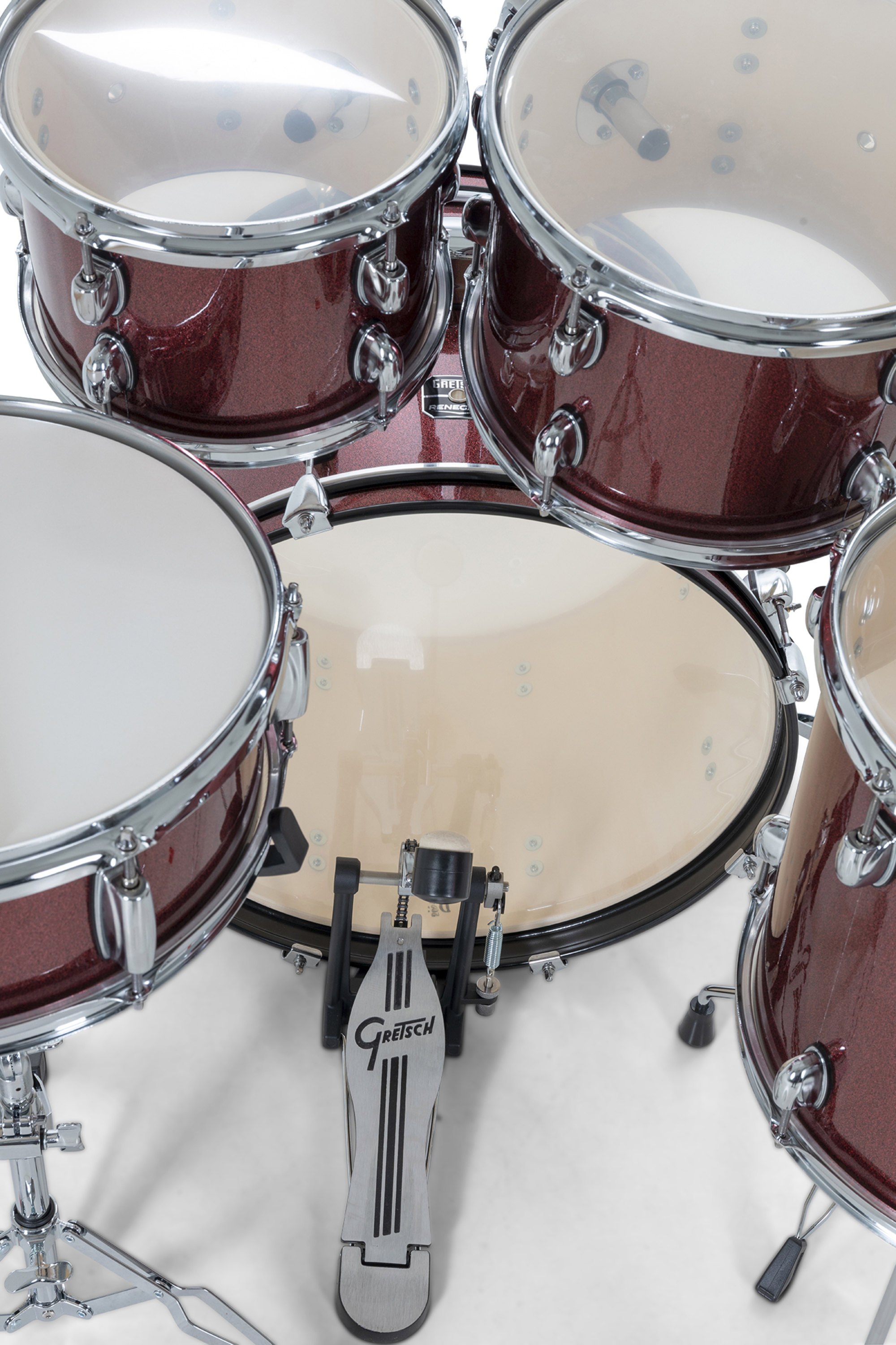 Gretsch Renegade 20'' - 5 FÛts - Ruby Sparkle - Batterie Acoustique Fusion - Variation 5