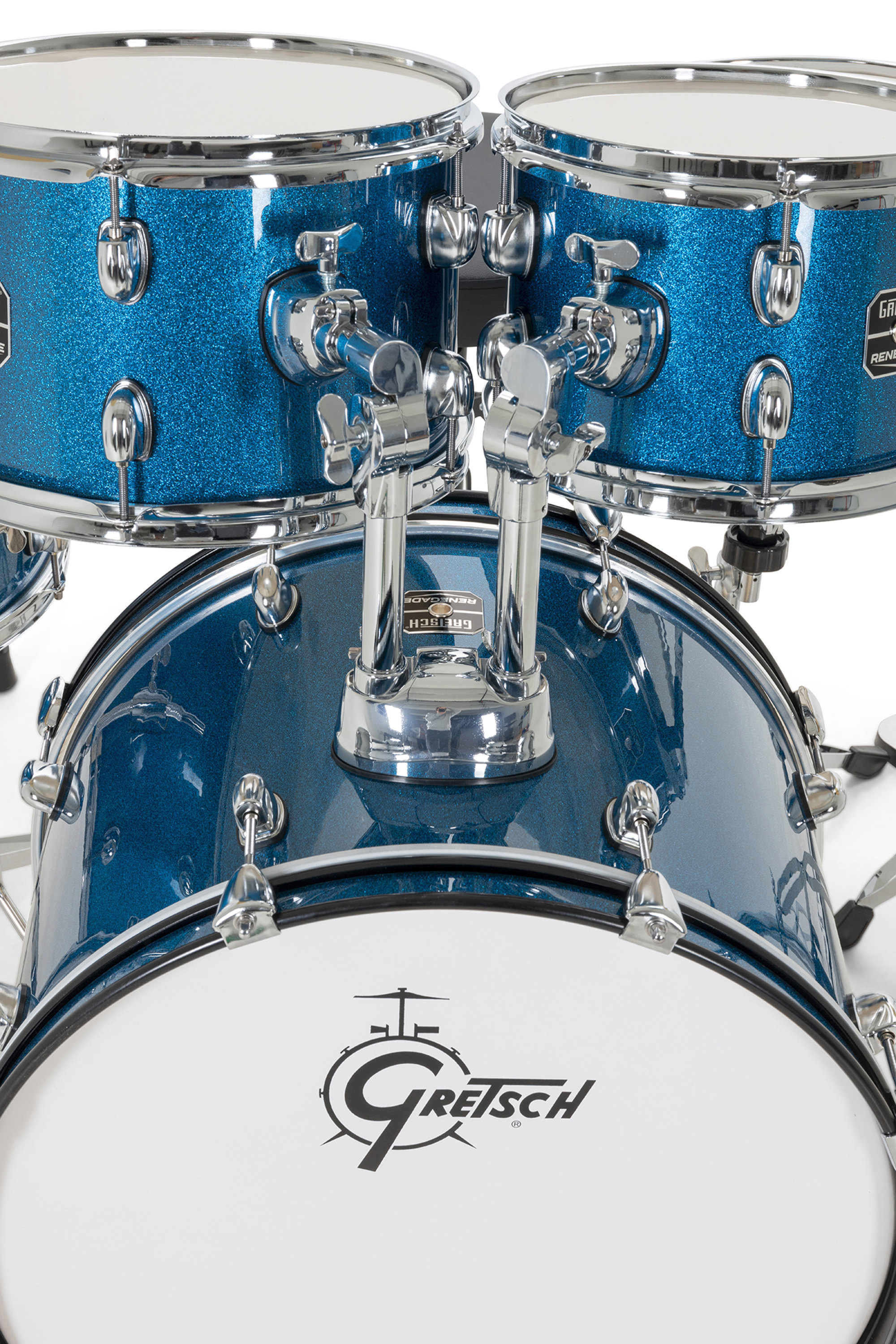 Gretsch Renegade 20'' - 5 FÛts - Blue Sparkle - Batterie Acoustique Fusion - Variation 7