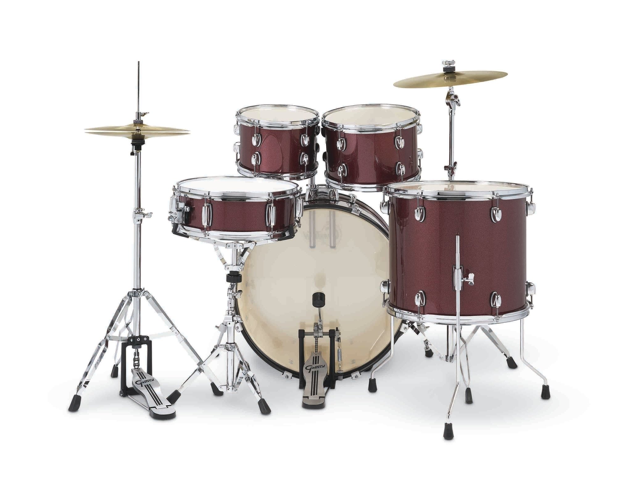 Gretsch Renegade 22'' - 5 FÛts - Ruby Sparkle - Batterie Acoustique Rock - Variation 2