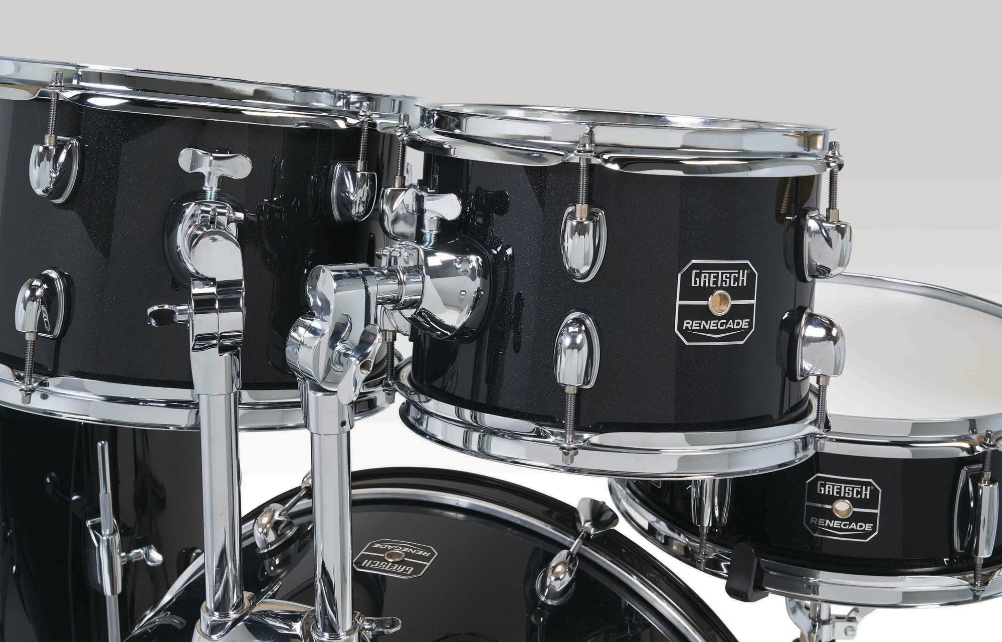 Gretsch Renegade 22'' - 5 FÛts - Black Mist - Batterie Acoustique Rock - Variation 6