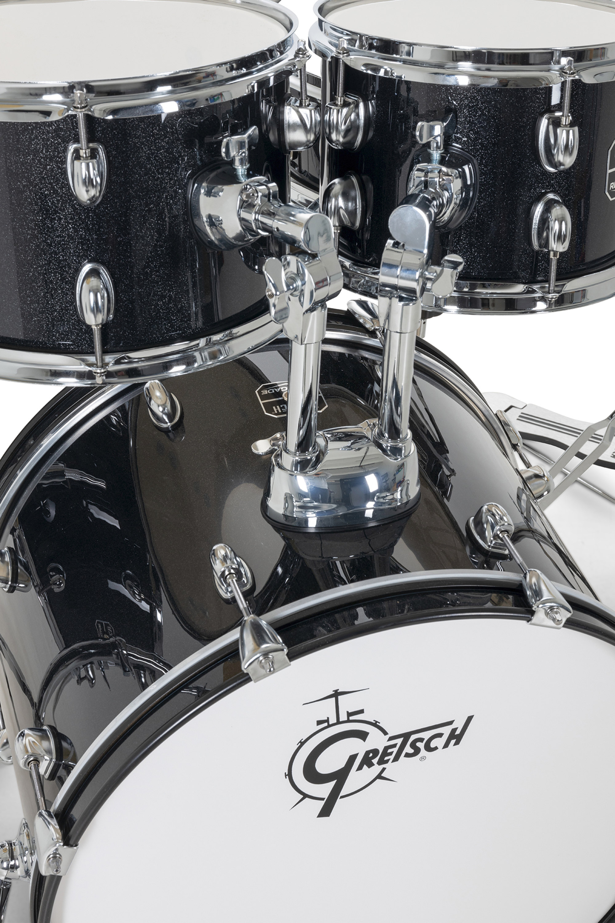 Gretsch Renegade Drum Set - 5 FÛts - Black Mist - Batterie Acoustique Junior - Variation 3