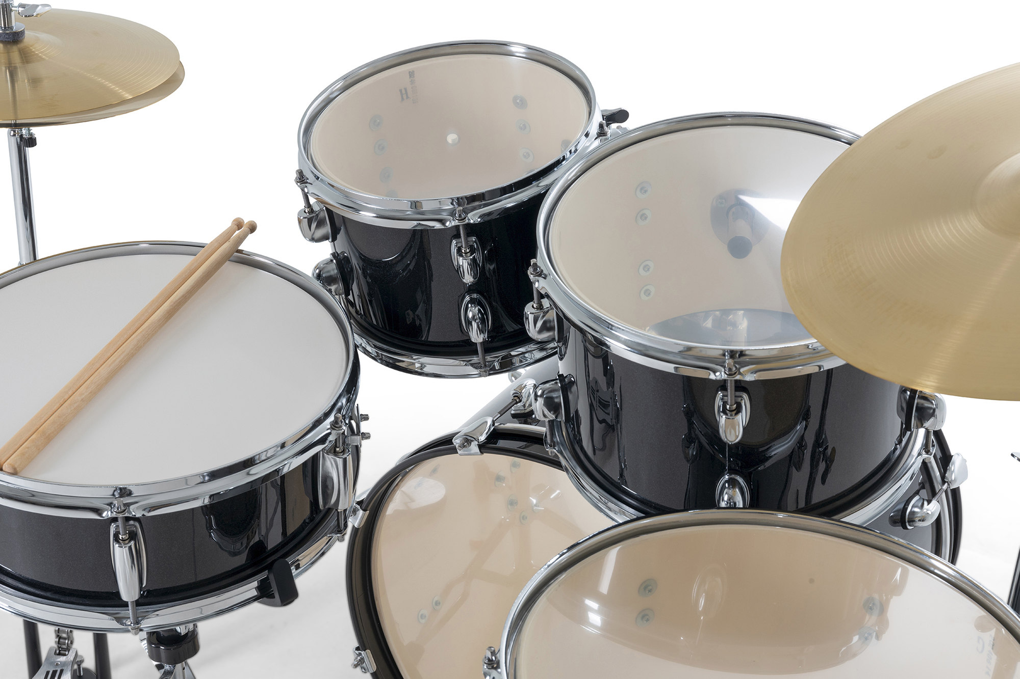 Gretsch Renegade Drum Set - 5 FÛts - Black Mist - Batterie Acoustique Junior - Variation 4