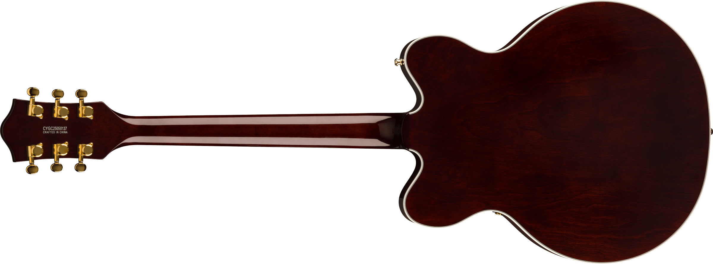 Gretsch Rs201 Studiomatic Abbey Road Ltd 2h Trem Eb - Emb 19/11 - Classic Walnut Stain - Guitare Électrique 1/2 Caisse - Variation 2