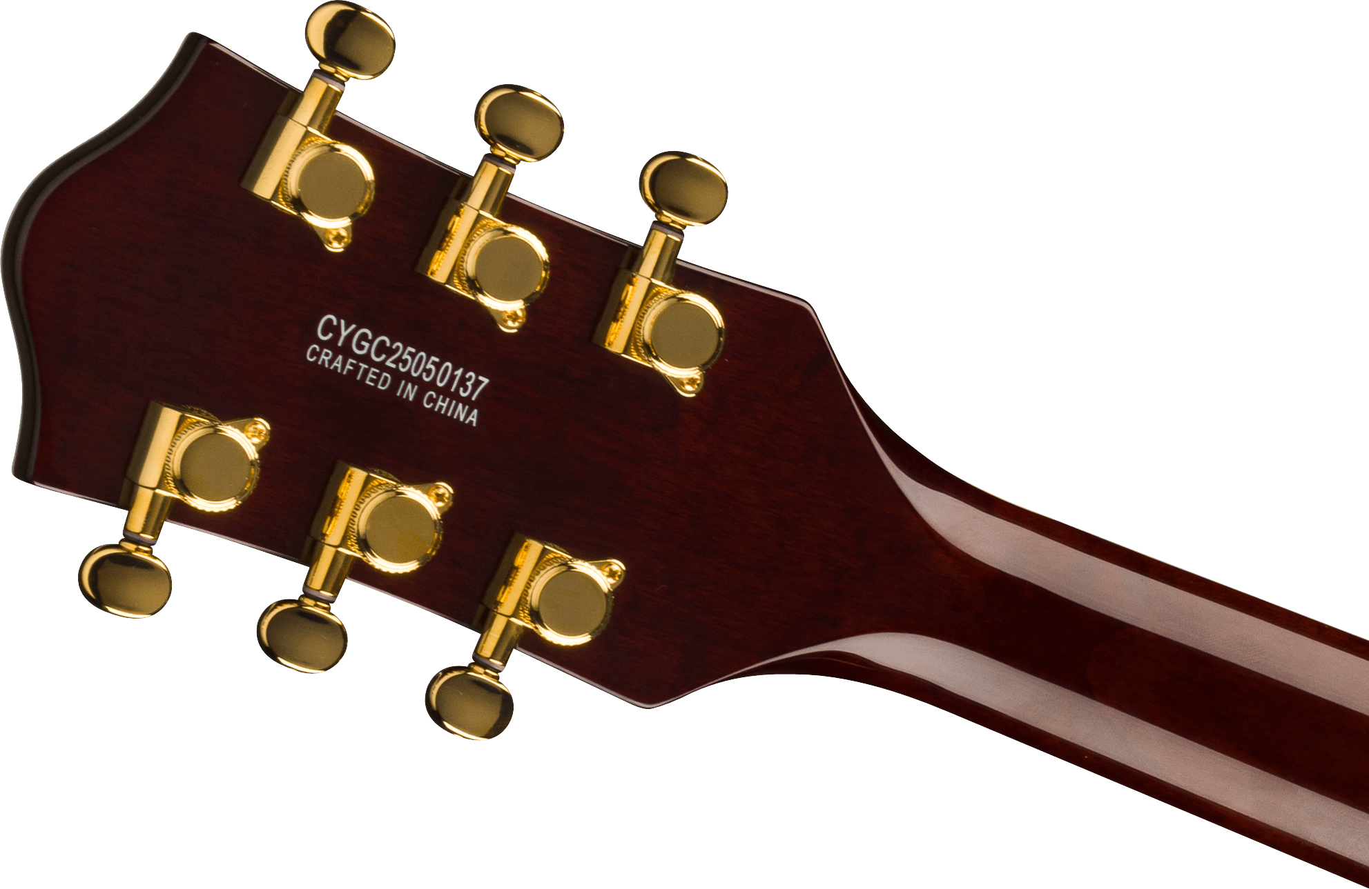 Gretsch Rs201 Studiomatic Abbey Road Ltd 2h Trem Eb - Emb 19/11 - Classic Walnut Stain - Guitare Électrique 1/2 Caisse - Variation 1