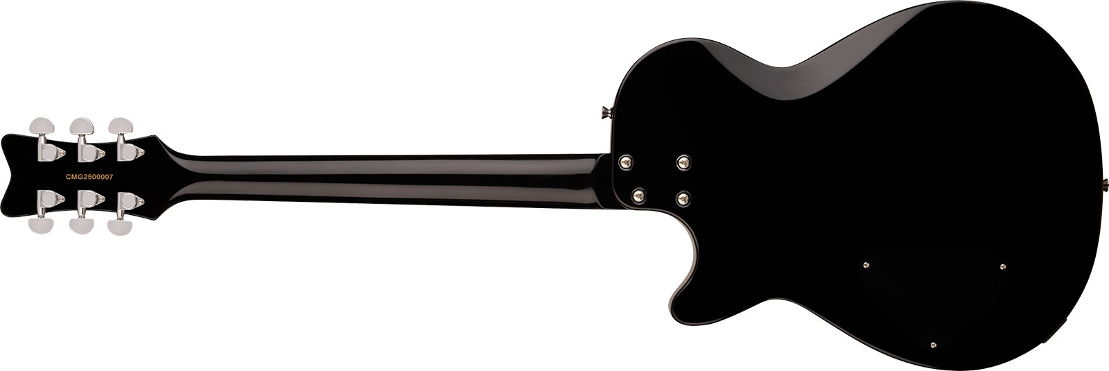 Gretsch Streamliner Jet Club 1h Ht Lau - Jet Black - Guitare Électrique Single Cut - Variation 1