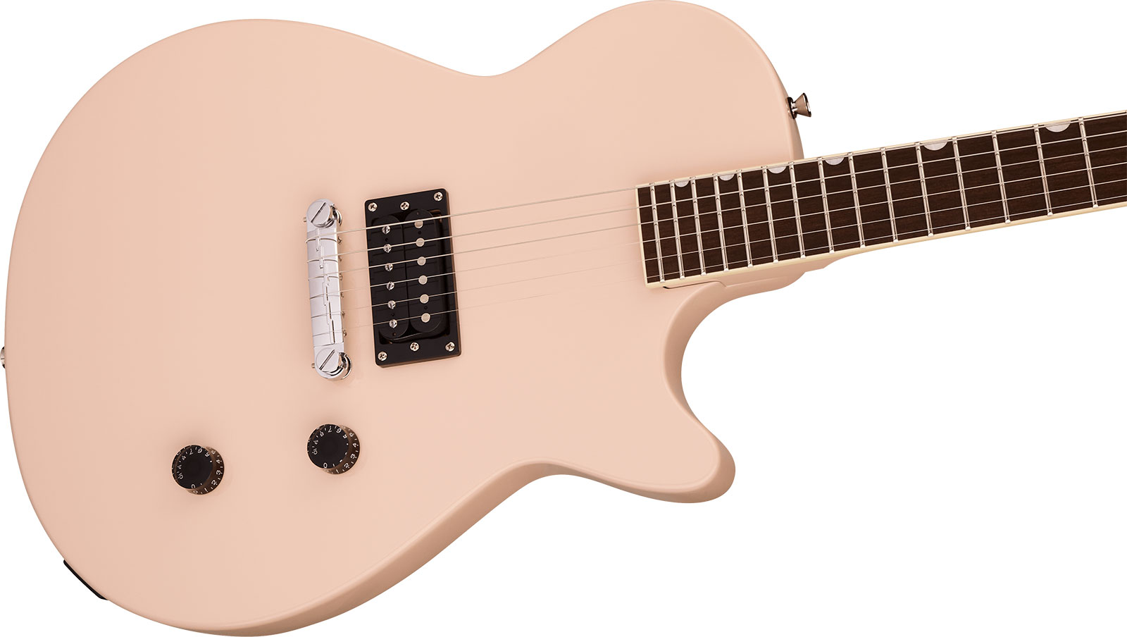 Gretsch Streamliner Jet Club H Ht Lau - Shell Pink - Guitare Électrique Single Cut - Variation 2