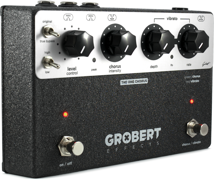 Grobert Effects The One Chorus - PÉdale Chorus / Flanger / Phaser / Tremolo - Main picture
