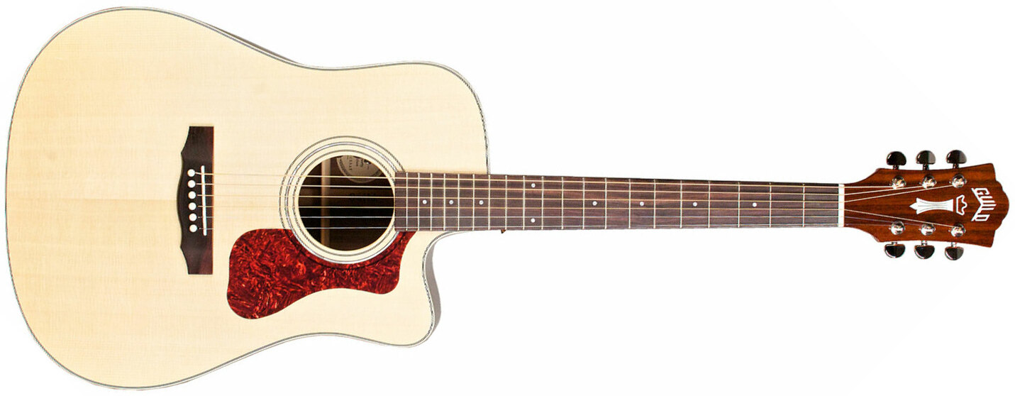 Guild D-150ce Westerly Dreadnought Cw Epicea Palissandre Rw - Natural - Guitare Electro Acoustique - Main picture