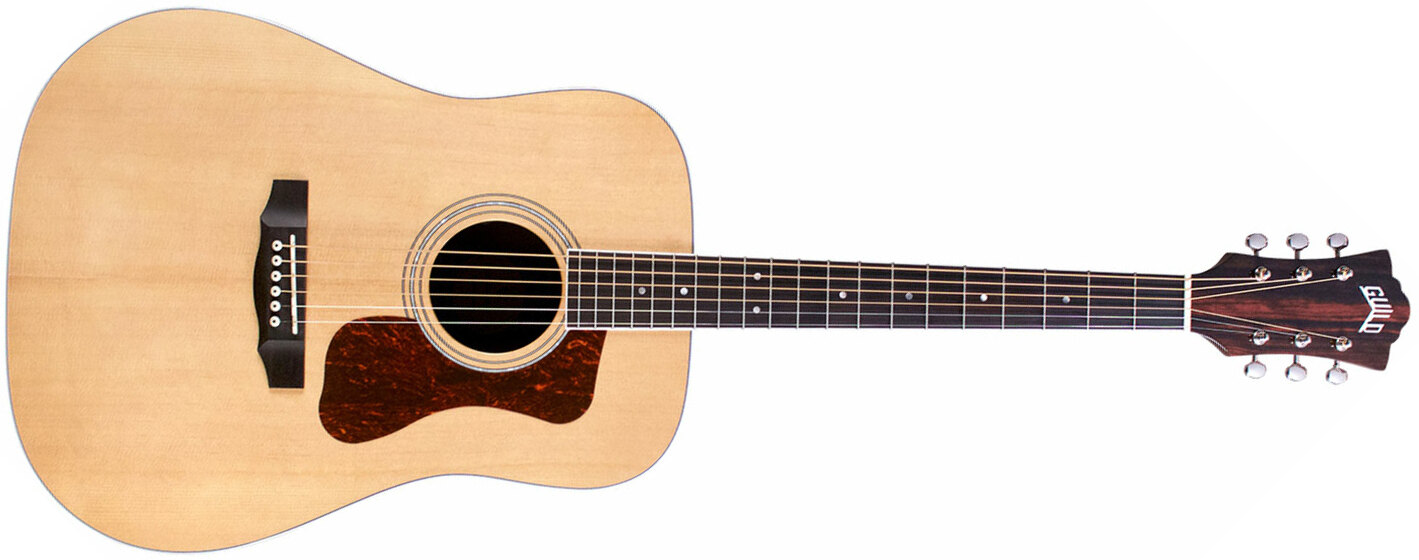 Guild D-260e Deluxe Westerly Dreadnought Epicea Ebene Pf - Natural - Guitare Electro Acoustique - Main picture