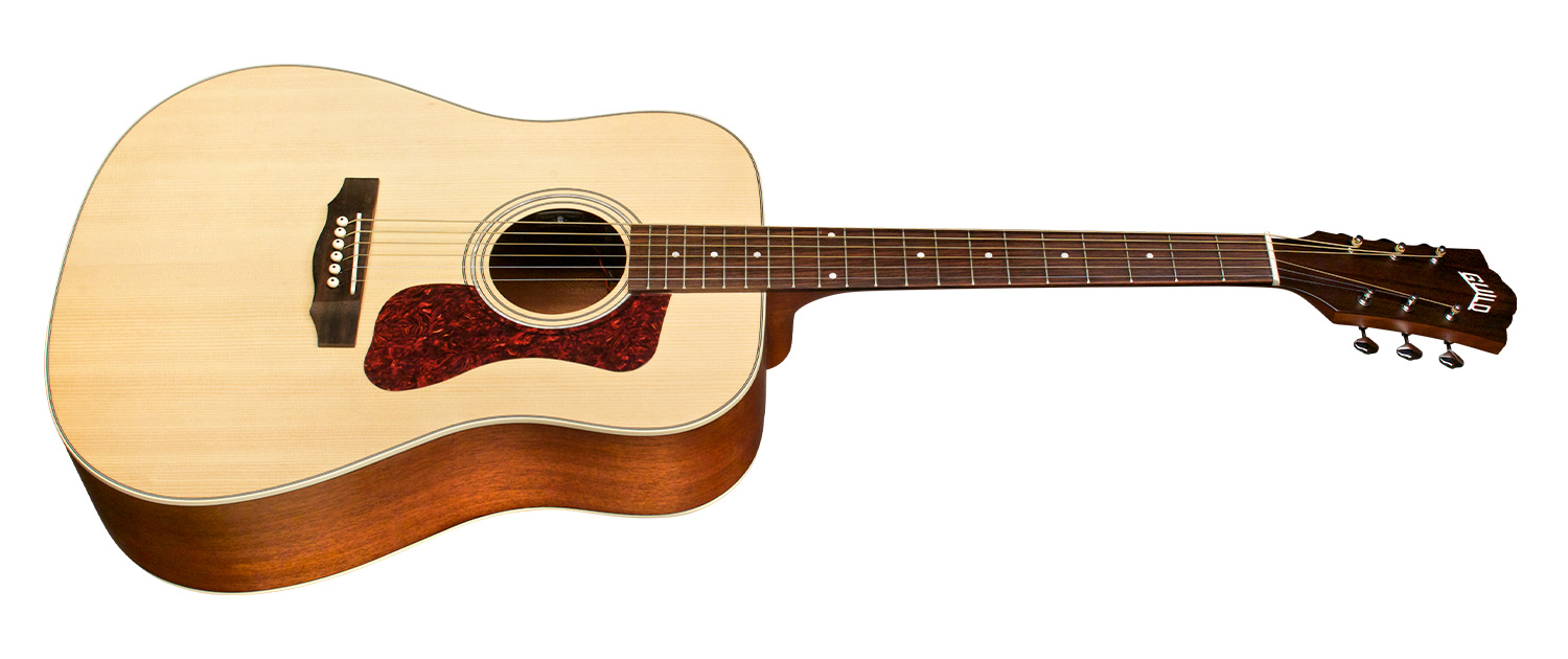 Guild D-240e Westerly Dreadnought Epicea Acajou - Natural - Guitare Electro Acoustique - Variation 1