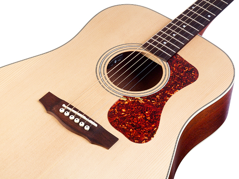 Guild D-240e Westerly Dreadnought Epicea Acajou - Natural - Guitare Electro Acoustique - Variation 3