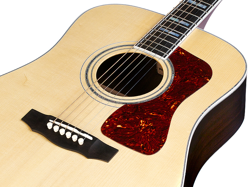 Guild D-55e Usa Dreadnought Epicea Palissandre Eb - Natural - Guitare Electro Acoustique - Variation 3