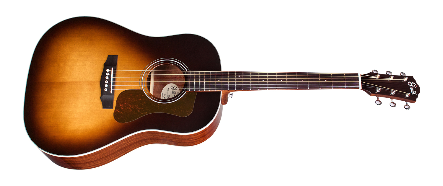 Guild Ds-240 Memoir Westerly Dreadnought Epicea Acajou Pf - Vintage Burst - Guitare Acoustique - Variation 1