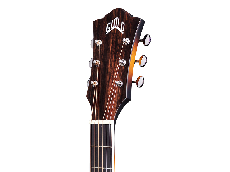 Guild F-250ce Deluxe Westerly Jumbo Cw Epicea Erable Pf - Antique Burst - Guitare Electro Acoustique - Variation 5